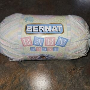 BERNAT BABY SPORT Yarn Huge 8.5 oz Baby Pastel colors